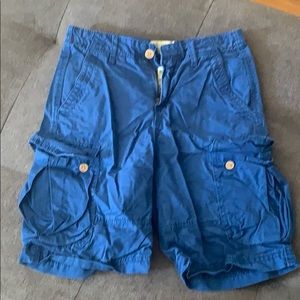 Boys lucky brand Sz 12 blue cargo shorts